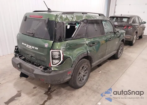 2024 Ford Bronco Sport Big Bend z USA, uszkodzony, nr VIN 3FMCR9B65RRE63785